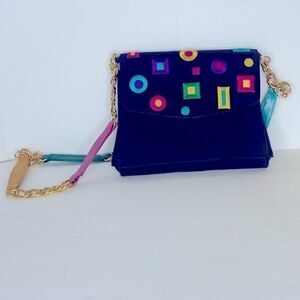VINTAGE…Black/Multi-colored VINTAGE crossbody OS (one size)